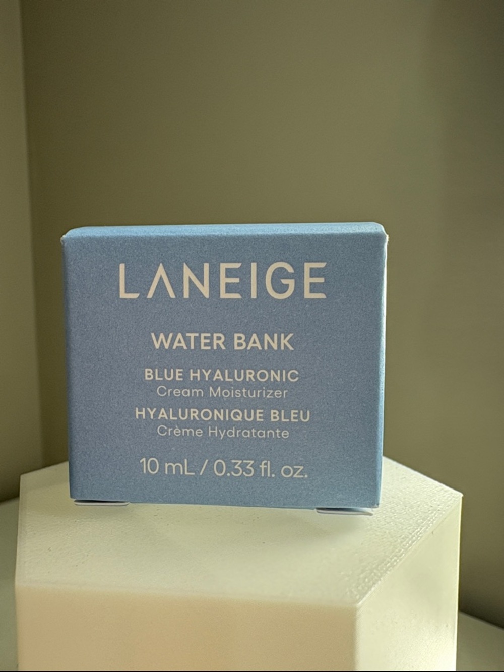 LANEIGE Water Bank Blue Hyaluronic Cream Moisturizer 10mL BNIB